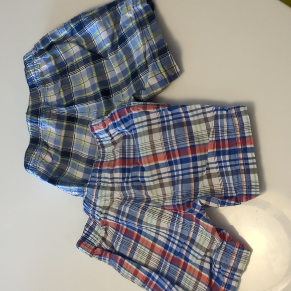 PAIR Toddler Plaid Shorts - 2T - Picture 4 of 5